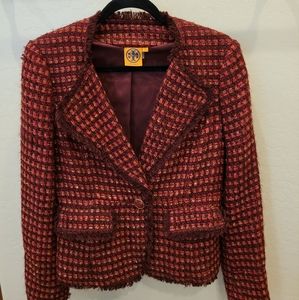 Tory Burch Tweed Blazer
